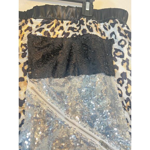 XPluswear Parachute Jeannie Pant Plus XL Elastic Waist Cuff Sequin Pockets Flowy - Picture 16 of 16